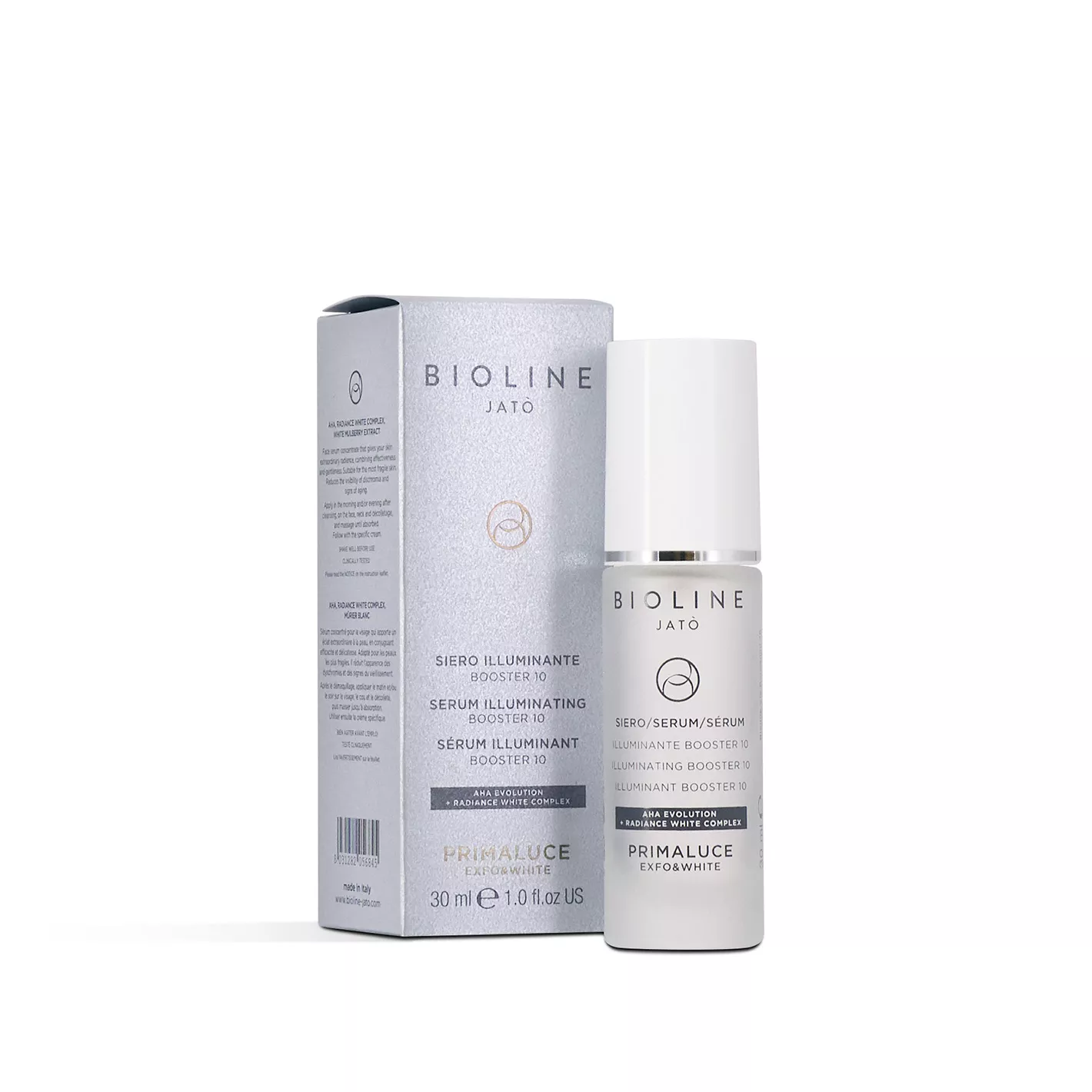 Primaluce Exfo&White Siero Illuminante Booster 10 - Bioline Jatò